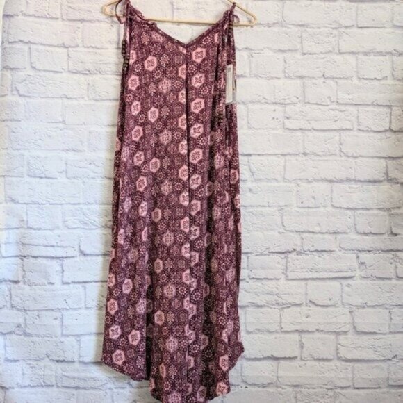Passenger Copetin Jumpsuit M NEW Tile Wine Red Cropped Bohemian Outdoors Travel - Picture 3 of 7